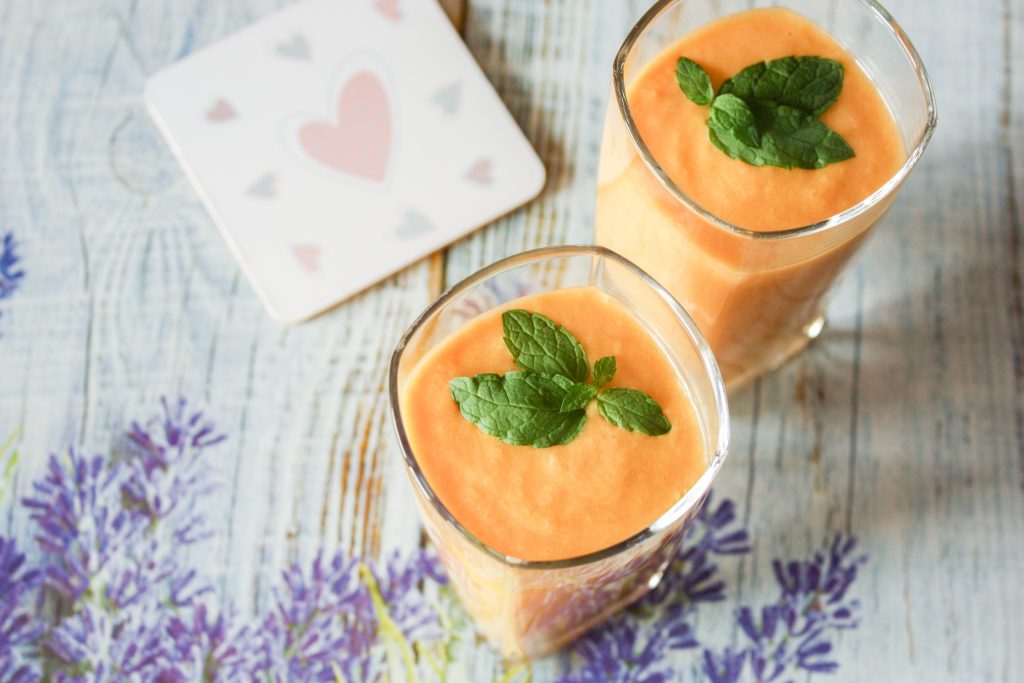 Koktajl z melona i mango